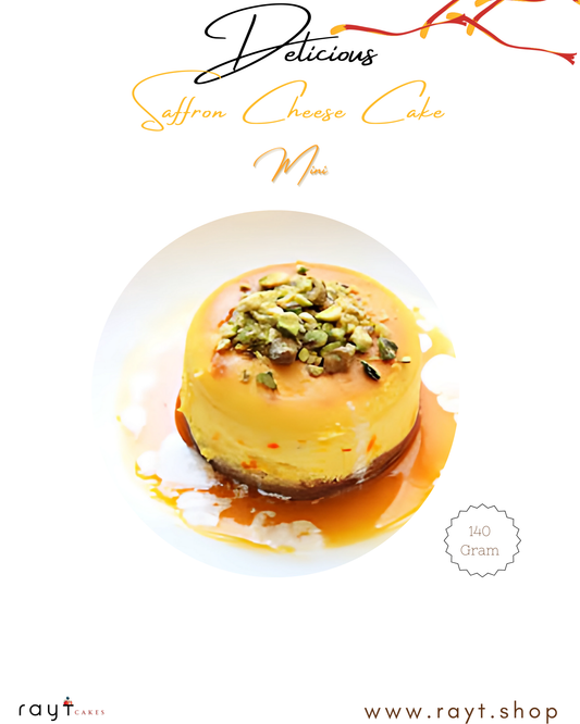 Saffron Cheesecake Mini