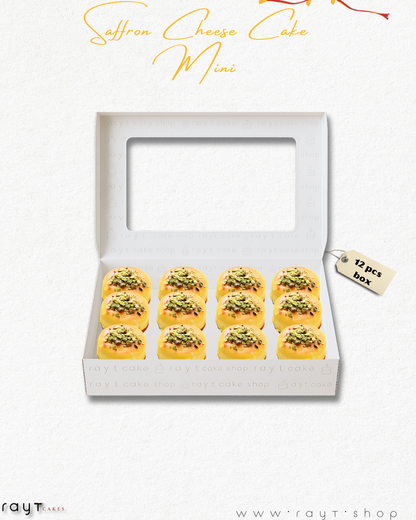 Saffron Cheesecake Mini