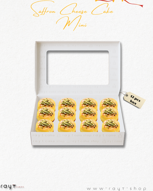 Saffron Cheesecake Mini