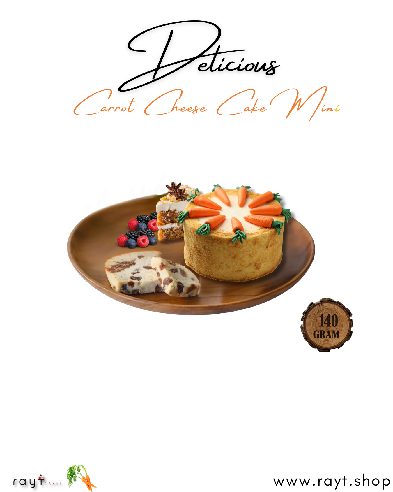 Carrot Cheesecake Mini