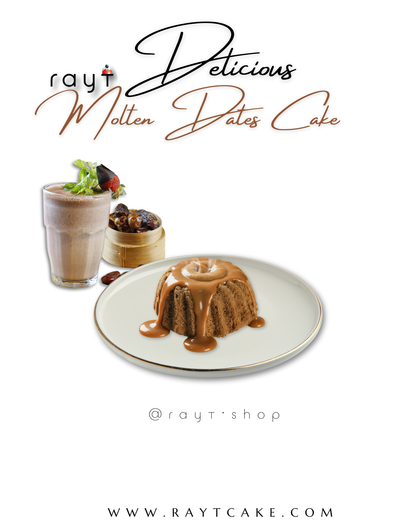Molten Dates Cake