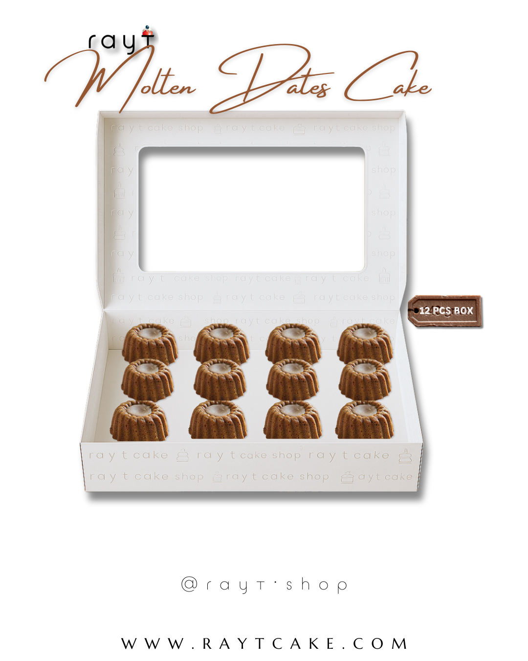 Molten Dates Cake