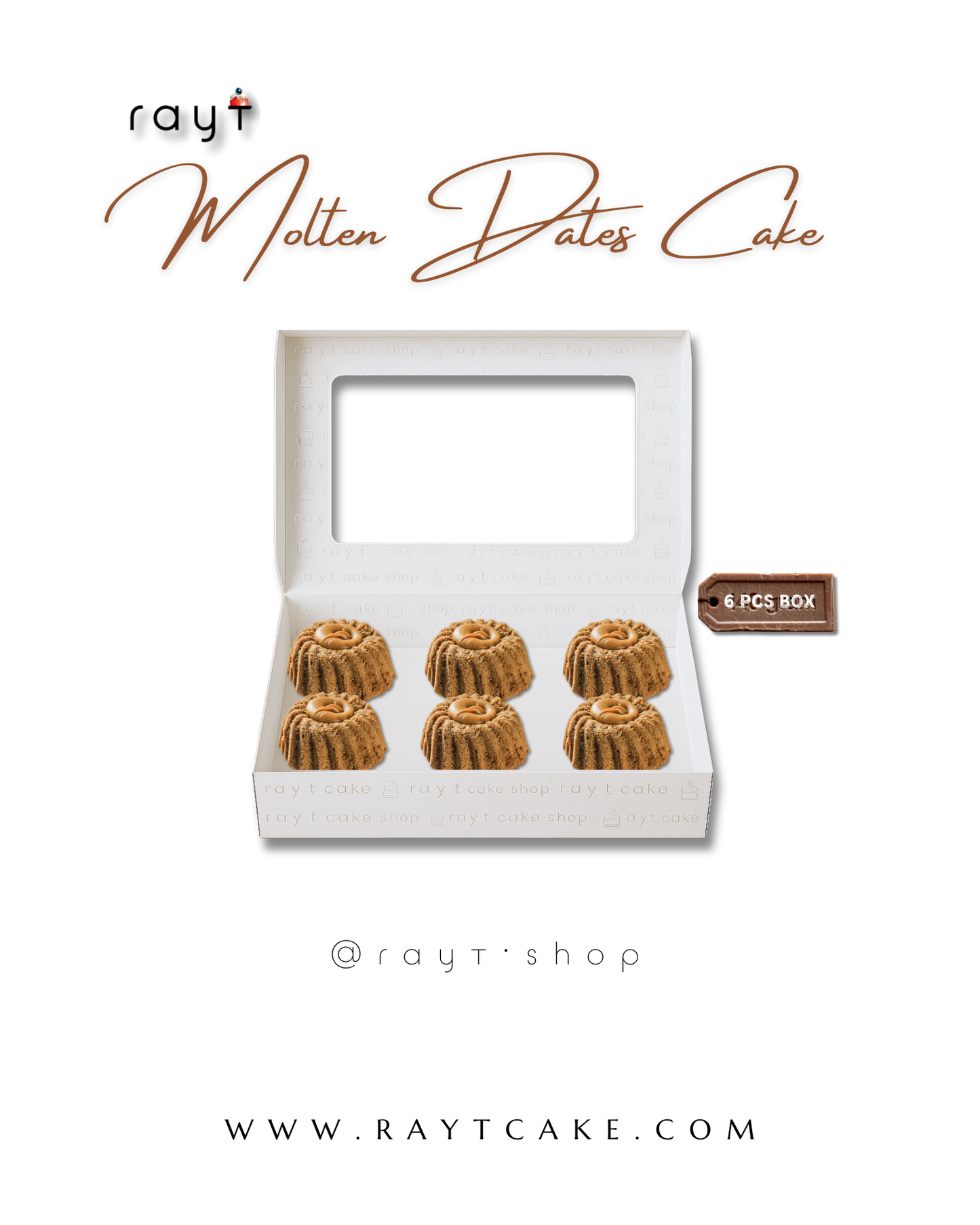 Molten Dates Cake