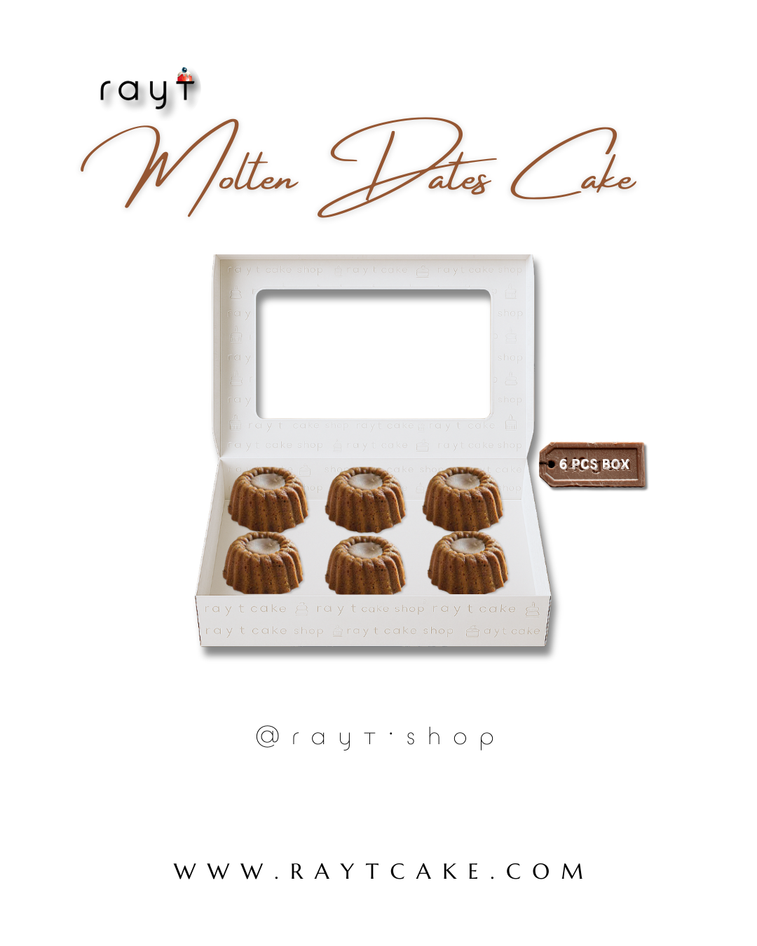 Molten Dates Cake