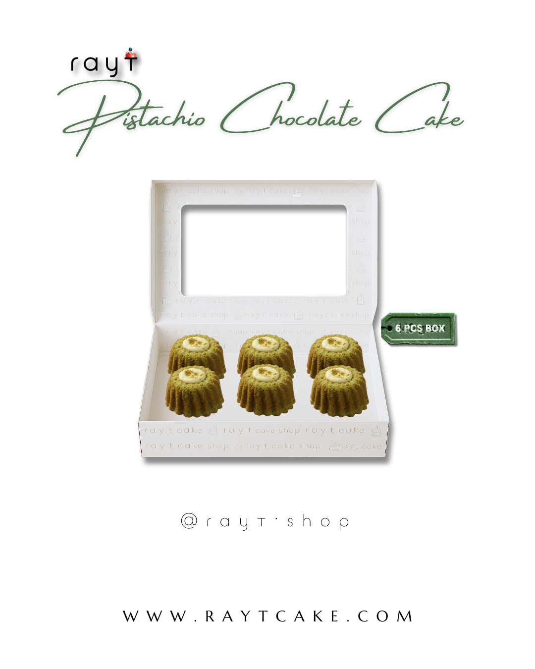 Molten Pistachio Cake
